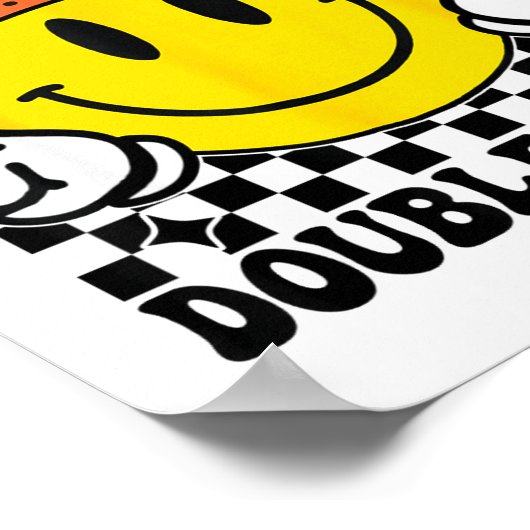 Bruh I'm Double Digits 10 Year Old Boy Birthday 10 ポスター (角)