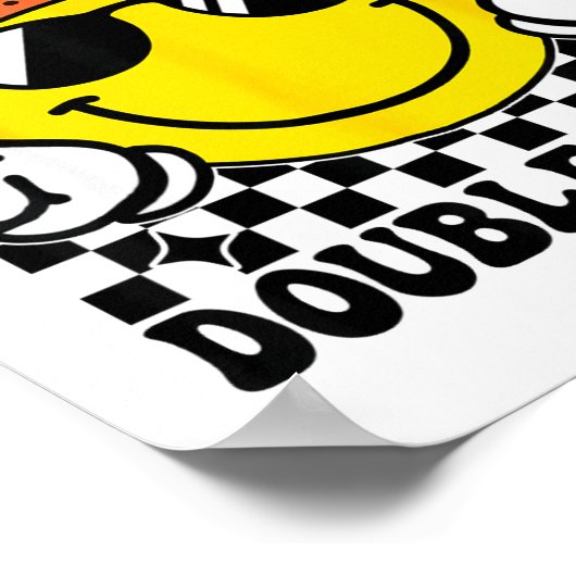 Bruh I'm Double Digits 10 Year Old Boy Birthday 10 ポスター (角)