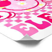 Bruh I'm Eleven 11 11th Birthday Girls Groovy 11 Y ポスター (角)