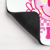 Bruh I'm Five 5 5th Birthday Girls Groovy 5 Years  マウスパッド (コーナー)