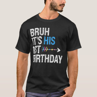 Bruh It彼の最初の誕生日キングハッピークラウンOMG Pr Tシャツ