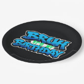Bruh It’s My Birthday プレート | 誕生日パーソナライズ (アングル)