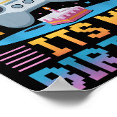 Bruh Its My誕生日ゲームパーティーTギフト ポスター (角)