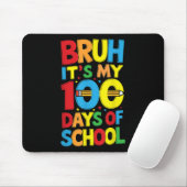 Bruh Its My 100日Of School Boys Kids マウスパッド (マウス)