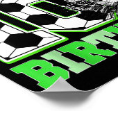 Bruh It's My 10th Soccer Birthday Party Birthday B ポスター (角)