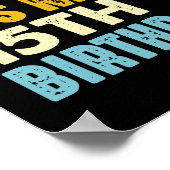 Bruh It's My 15誕生日ヴィンテージ15歳 ポスター (角)