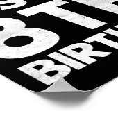 Bruh It's My 8誕生日8歳の誕生日 ポスター (角)