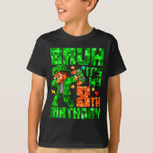 Bruh It's My 8th Birthday Boy Game Xel 8 Years Old Tシャツ (正面)