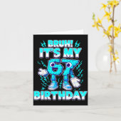 Bruh It's My Birthday 6 7 Six Seven Italian Brainr カード (黄色い花)