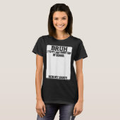 Bruh Its My Last First Day Of School Sign My  Tシャツ (正面フル)