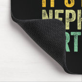 Bruh It's My Nephew's Birthday Funny Birthday Uncl マウスパッド (コーナー)