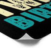 Bruh It's My Twin's誕生日ヴィンテージおもしろい双子 ポスター (角)