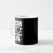 Bruh It's Pi Day 3.14-Pi Dayおもしろいことわざ数理茶 コーヒーマグカップ (正面左)