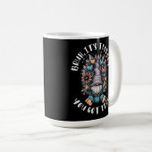 Bruh it's test day you got this funny school motiv コーヒーマグカップ (正面右)