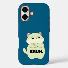Bruh Kitty iPhoneケース iPhone 16ケース