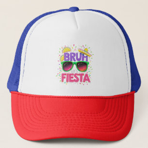Bruh, Let's Fiesta Cinco De Mayo Mexican Culture キャップ