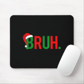 Bruh Meme クリスマス マウスパッド (マウス)