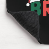 Bruh Meme Christmas  マウスパッド (コーナー)