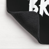 Bruh Meme Funny Saying Brother Greeting Teens Men  マウスパッド (コーナー)