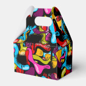 Bruh Neon Graffiti Hip Hop Street Art Birthday フェイバーボックス (裏面サイド)