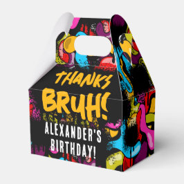 Bruh Neon Graffiti Hip Hop Street Art Birthday フェイバーボックス