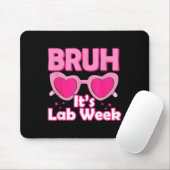 Bruh Pink Lab Week 2024 Medical Lab Science Lab Te マウスパッド (マウス)