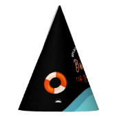 Bruh Pool Party Birthday  パーティーハット (左)