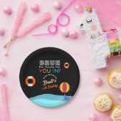 Bruh Pool Party Birthday  ペーパープレート (パーティー)