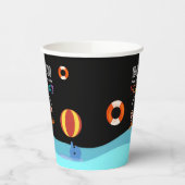 Bruh Pool Party Birthday  紙コップ (左)