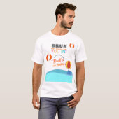 Bruh Pool Party Birthday Parent's Tシャツ (正面フル)