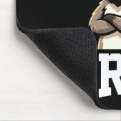 Bruh Raccoon Camo Hat Funny Youth Teens Kids Slang マウスパッド (コーナー)