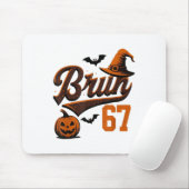 Bruh Six Seven Halloween 6-7 Funny Ghost Slang Fal マウスパッド (マウス)
