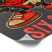 Bruh Six Seven Valentine Cute Heart 67 Meme Boys G ポスター (角)