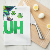 Bruh St Patricks Day キッチンタオル (四つ折り)