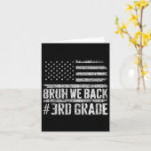 Bruh Weバックグレード4の7月新学期 カード (黄色い花)