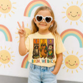 Bruh WeバックラクーンCapybara Opossumスクールバック Tシャツ