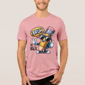 Bruh We Back、先生のBack To School トライブレンドＴシャツ (正面)