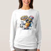 Bruh We Back、学校へ戻ろう先生  Tシャツ (正面)