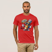 Bruh We Back、新学期の先生  Tシャツ (正面フル)