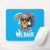 Bruh We Back 鉛筆 先生 生徒 学校に戻る マウスパッド (マウス)
