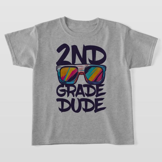 Bruh We Back 2年生 バックトゥスクール セカンドグレード Tシャツ (レイダウン)