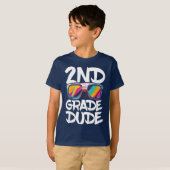 Bruh We Back 2nd Grade Back to School Second Grade Tシャツ (正面フル)