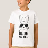 Bruh We Back 2nd Grade Back to School Second Grade Tシャツ (正面)