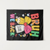 Bruh We Back 4年生 バックトゥスクール 四年生 タペストリー (正面(横))