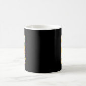 Bruh We Back 4年生 4年生のバックトゥスクール コーヒーマグカップ (中央)