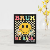 Bruh We Back 6年生 再び学校へ 六年生 カード (黄色い花)