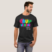 Bruh We Back Language Specialist おもしろい First Day O Tシャツ (正面フル)