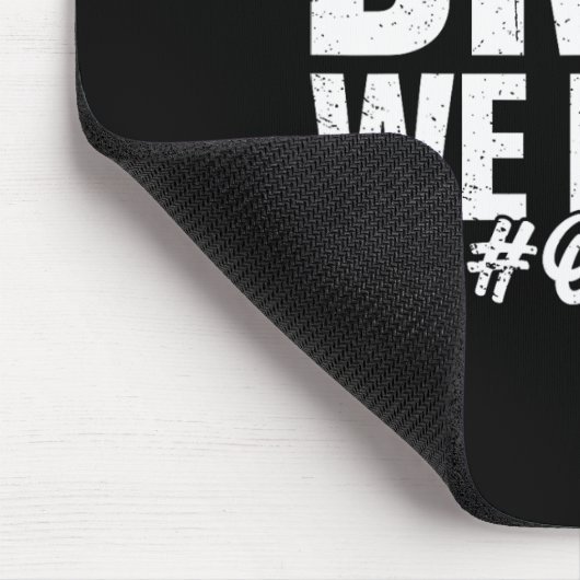 Bruh We Back Office Staff First Day Of School Back マウスパッド (コーナー)