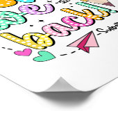 Bruh We Back Substitute Teachers Funny Back To Sch ポスター (角)