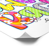 Bruh We Back Substitute Teachers Leopard Back To S ポスター (角)